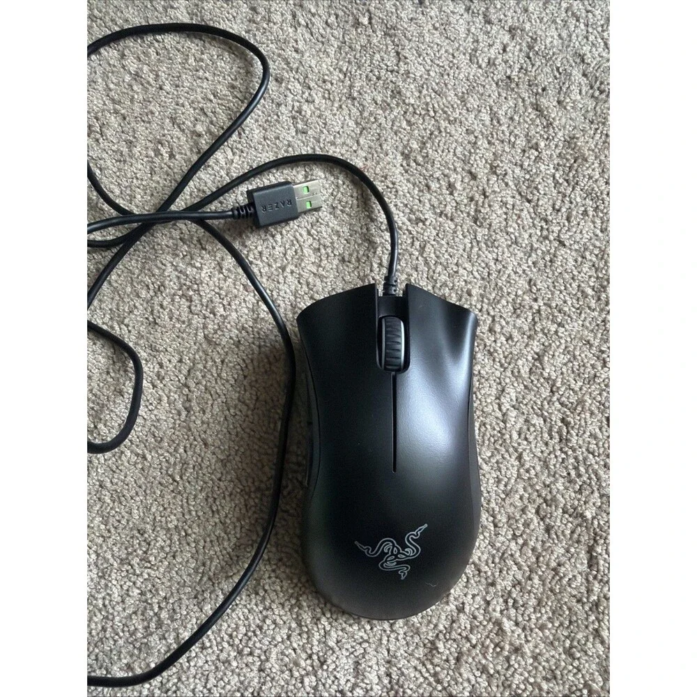 Razer DeathAdder Essential Wired USB Gaming Mouse 6400 DPI 5-Button Black